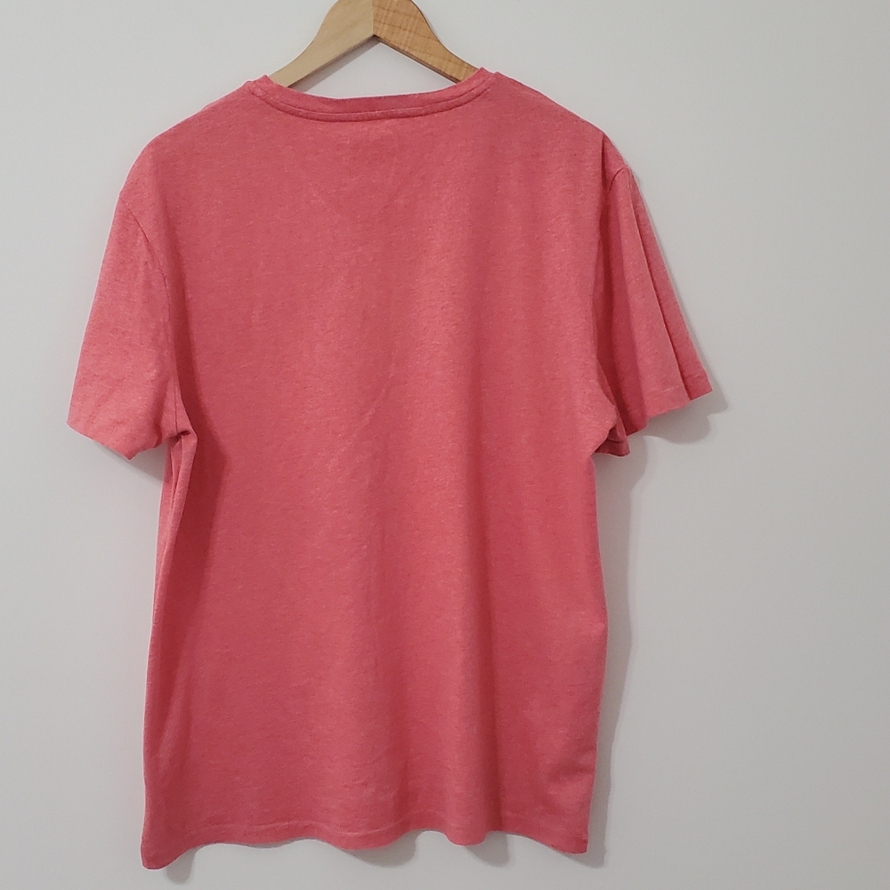 POLO Ralph Lauren Short Sleeve V-neck Cotton Tee Mens Large - Picture 2 of 7
